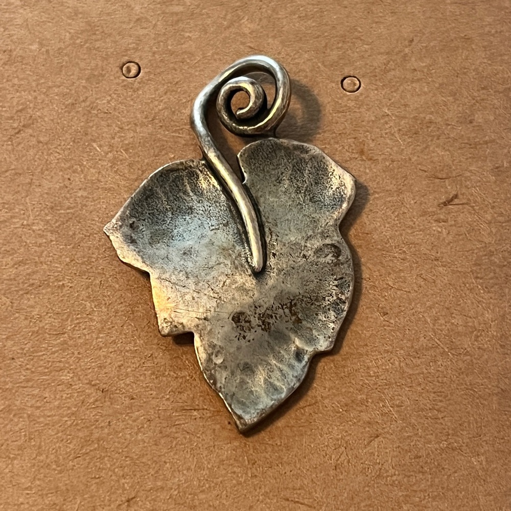 Silver Leaf Pendant